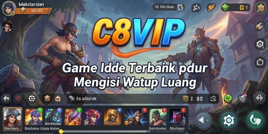 Tangkapan layar C8VIP yang menampilkan keseruan gameplay Idle.