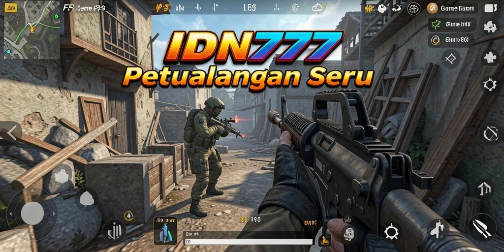 Gameplay seru dan menarik di IDN777 dengan aksi tembak-menembak.