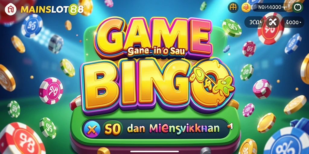 Tampilan gameplay seru dalam MAINSLOT88 dengan berbagai pilihan Bingo.