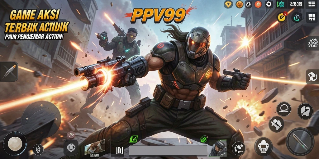 Tampilan gameplay PPV99 yang mendebarkan dan penuh aksi.